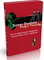 Better Business Budget Planning free ebook