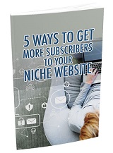 5 Ways to Get More Subscribers to Your Niche Website